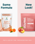 GLP-1 Support Drink Mix · Peach