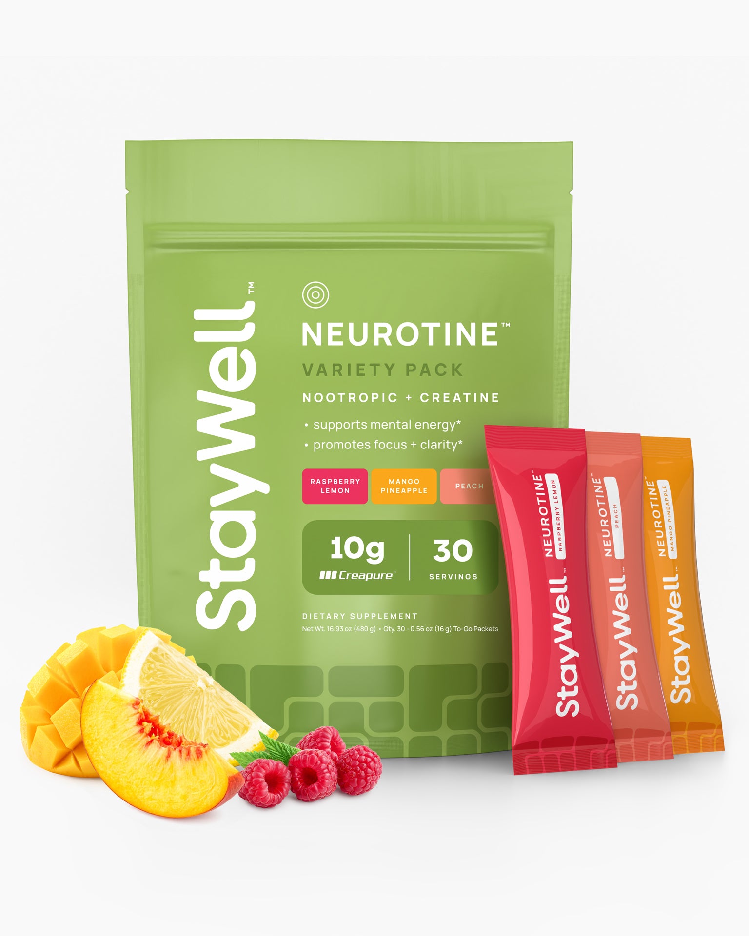 Neurotine™ Nootropic + Creatine Drink Mix Variety Pack