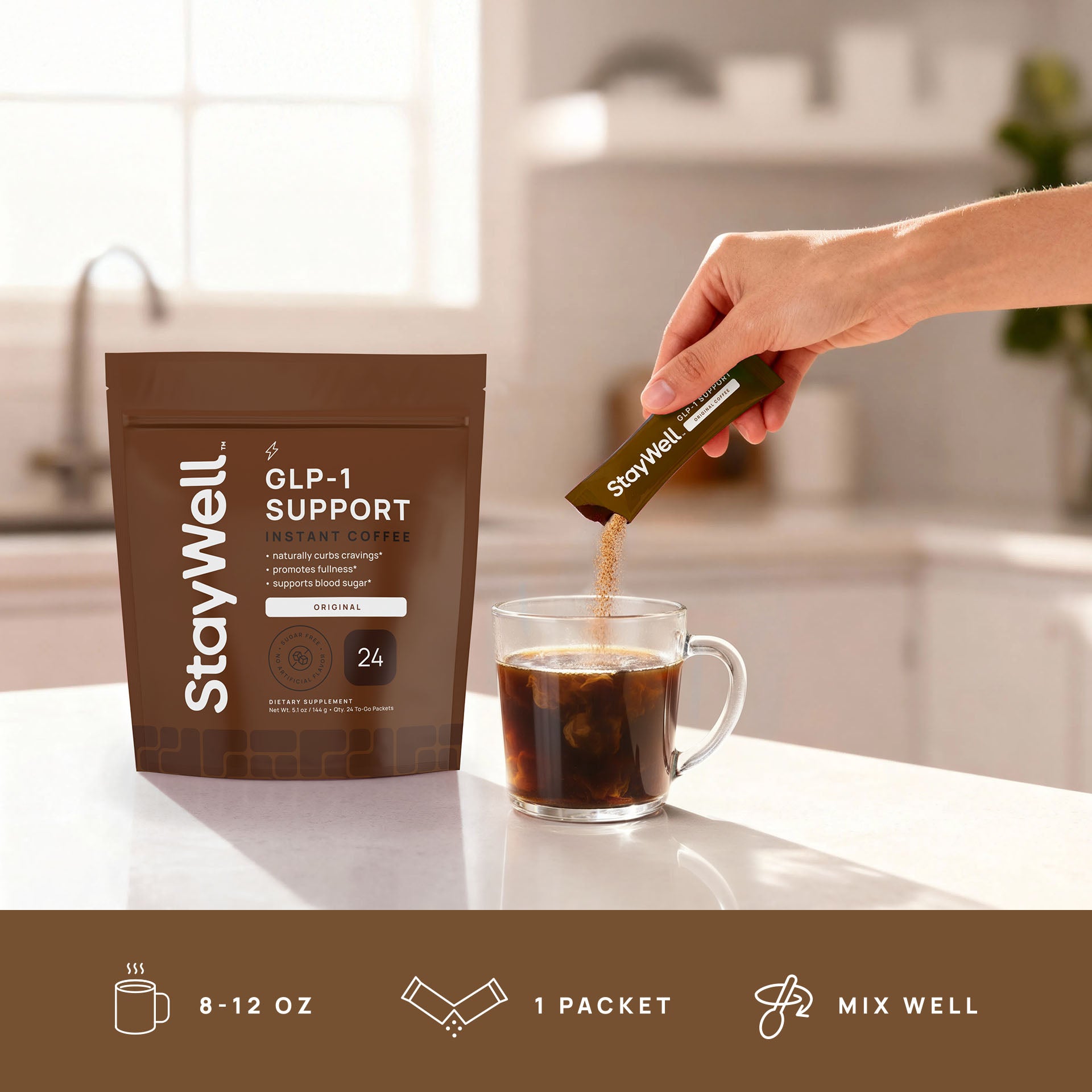 GLP-1 Support Drink Mix · Coffee