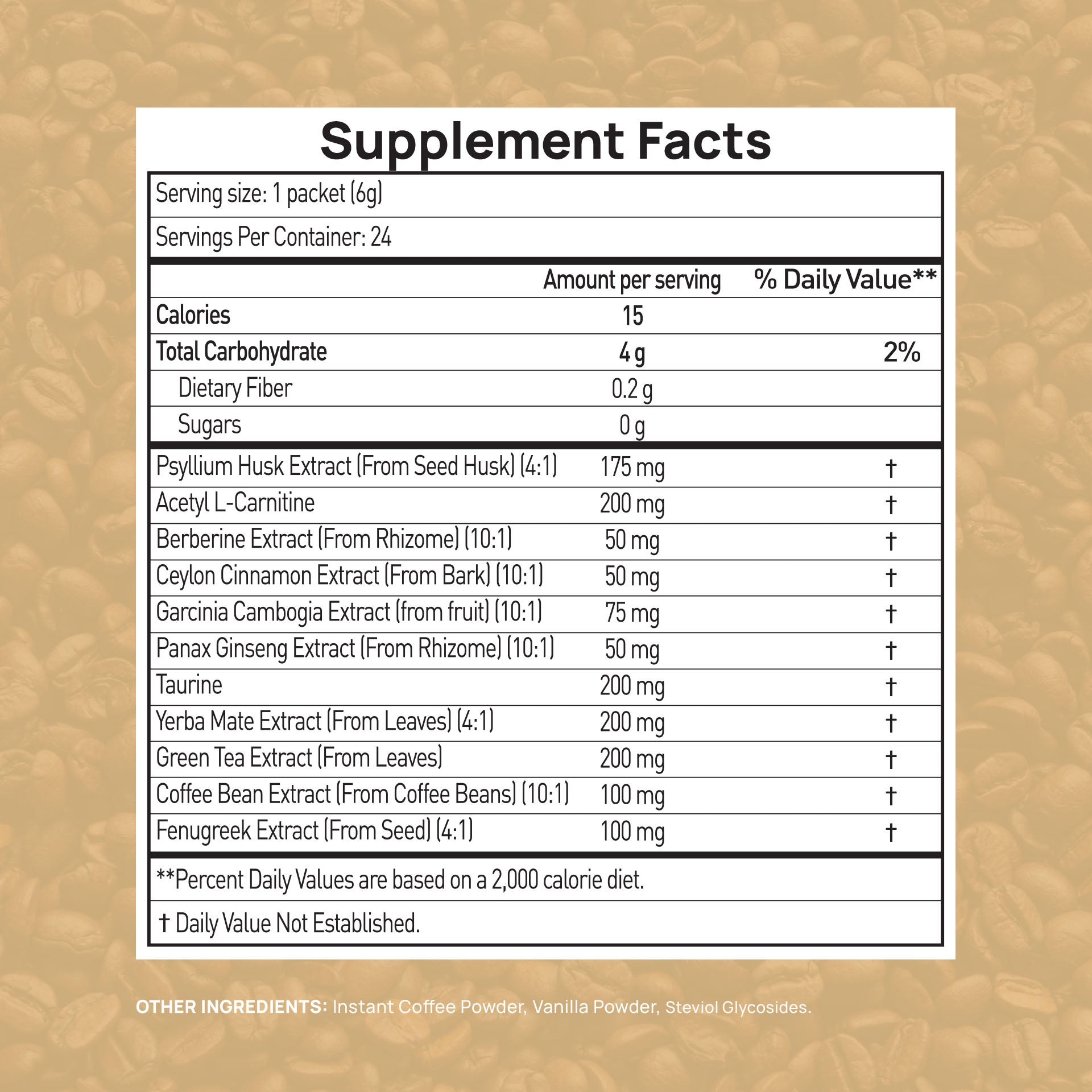 GLP-1 Support Drink Mix · Vanilla