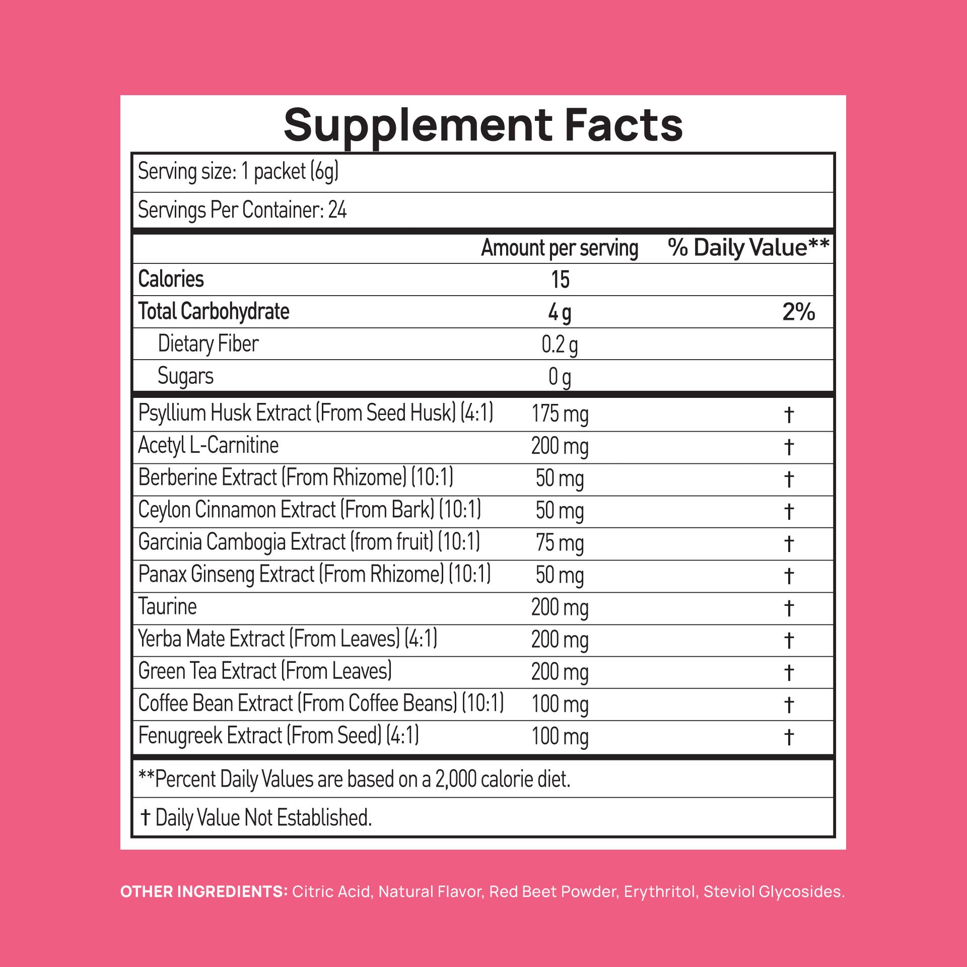 GLP-1 Support Drink Mix · Raspberry Lemonade
