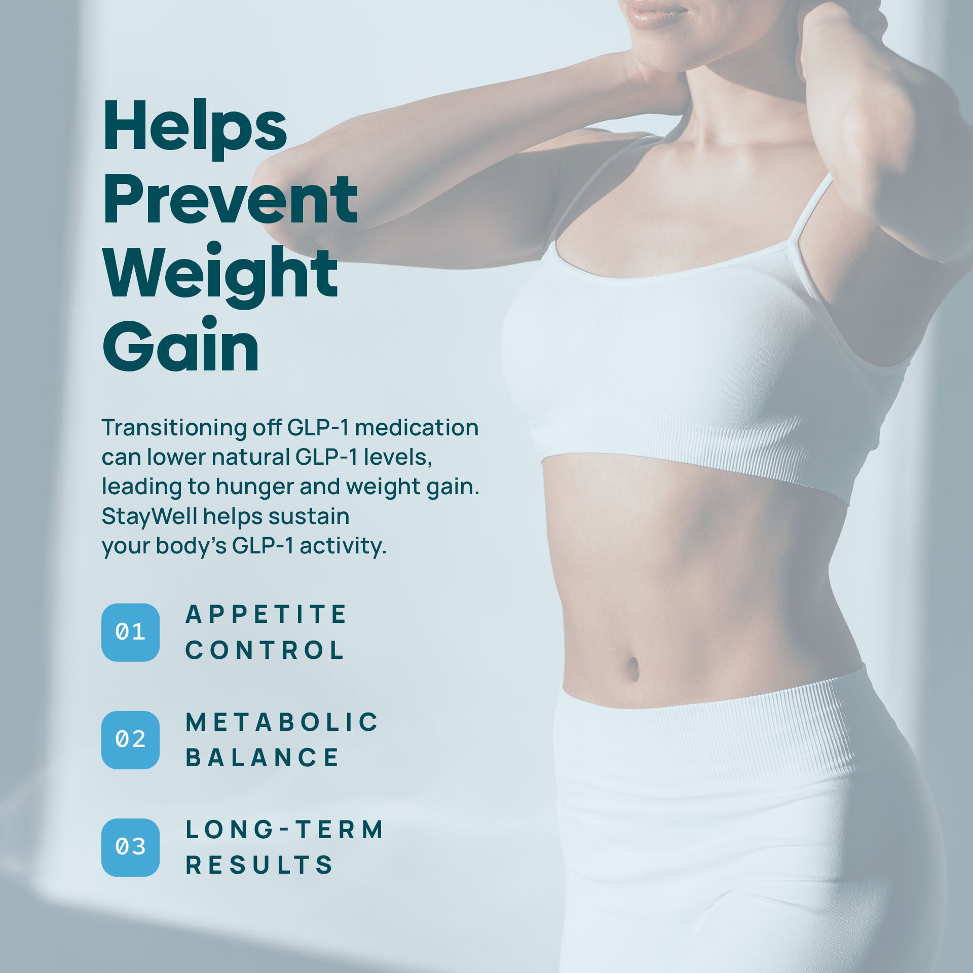 GLP-1 Support Drink Mix Tropical Fruit StayWell GLP-1 Support Drink Mix Tropical Fruit StayWell