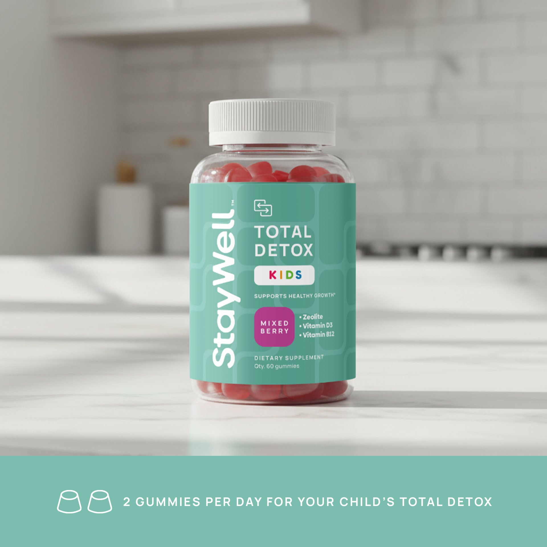 Total Detox Kids · Mixed Berry