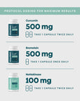 My-Pro Stack · Nattokinase, Bromelain, Curcumin