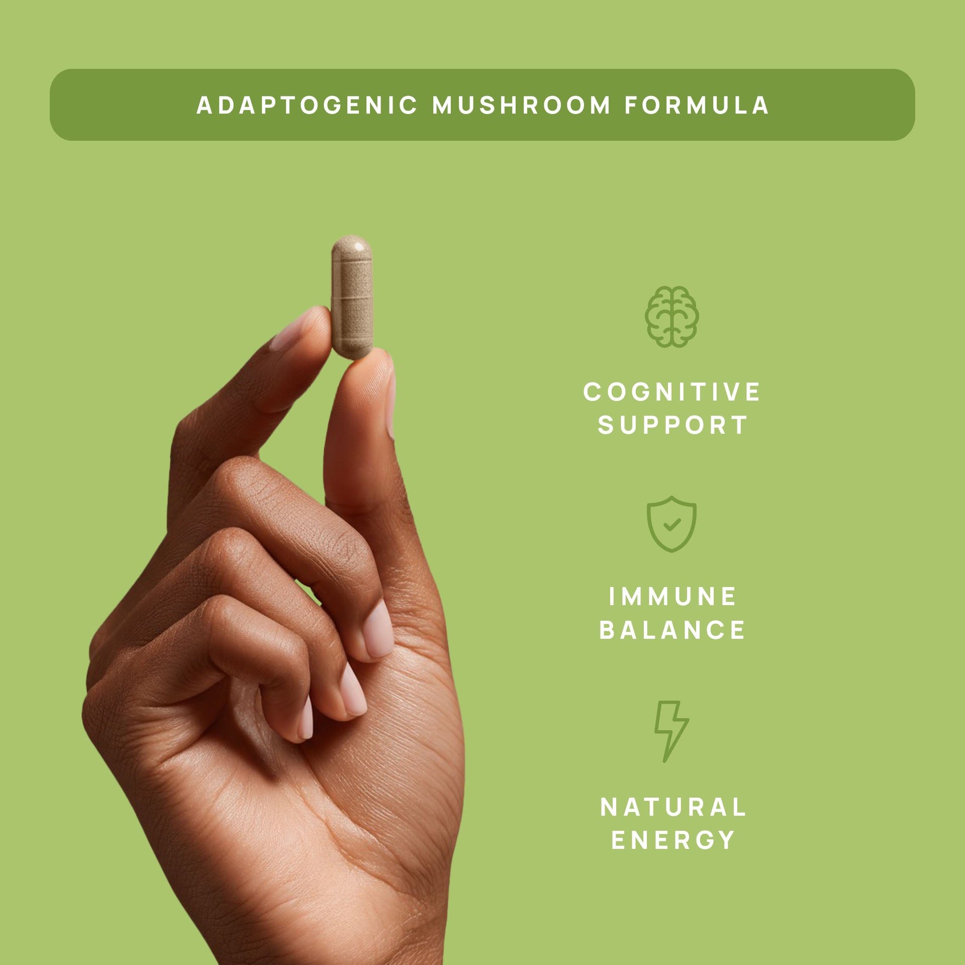 Mushroom Complex · Cognitive &amp; Immune Support