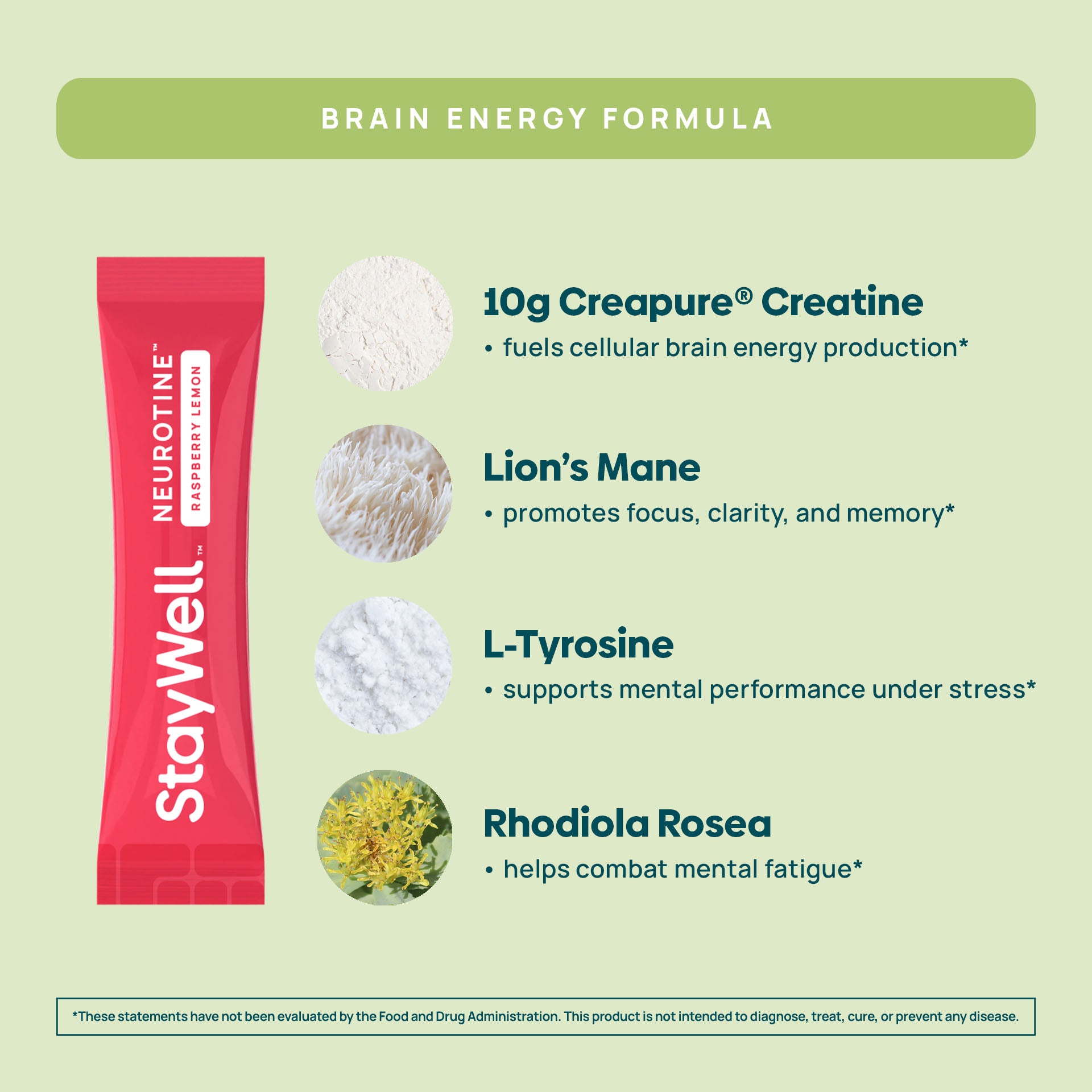 Neurotine™ Nootropic + Creatine Drink Mix Variety Pack
