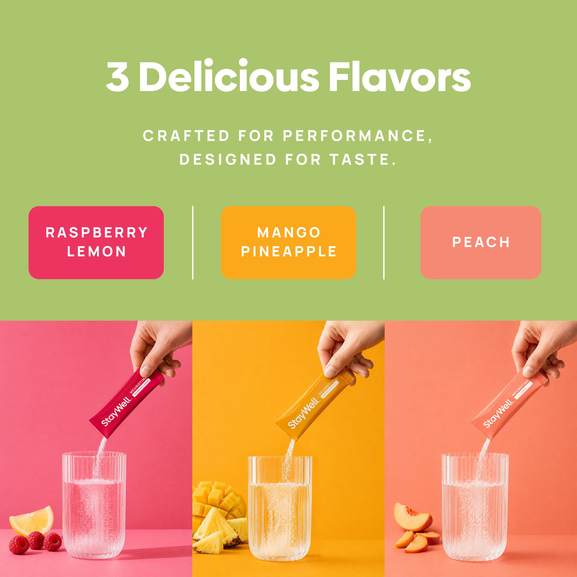 Neurotine™ Nootropic + Creatine Drink Mix Variety Pack